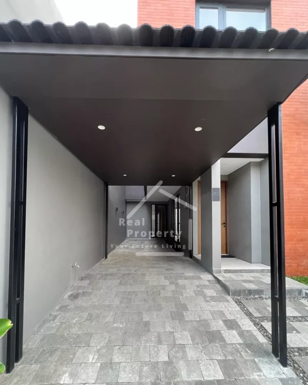 Rumah Cipete Town House Modern Minimalis LB 280 (1)