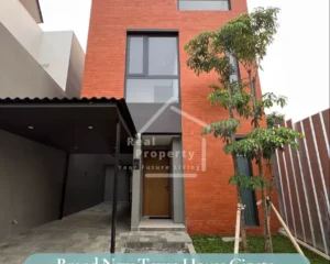 Rumah Cipete Town House Modern Minimalis LB 280