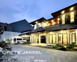 Rumah Cipete modern kontemporer LB800