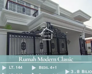 Rumah Joglo Jakarta Barat Modern Classic LB 240