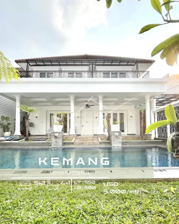 Rumah Kemang Moderm Klasik Nuansa Resort