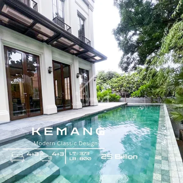 Rumah Kemang Modern Classic