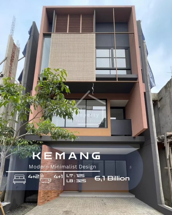 Rumah Kemang Modern Minimalis