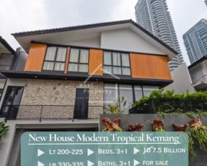 Rumah Kemang Modern Tropical LB 335