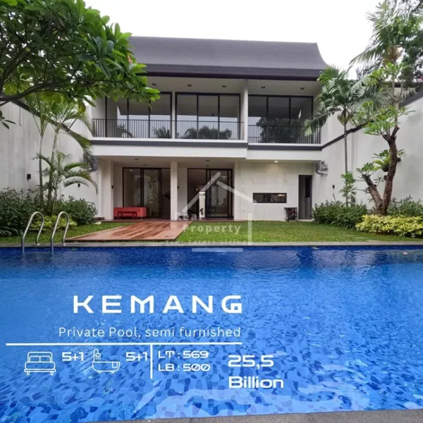 Rumah Kemang Modern Tropical lb500 (6)