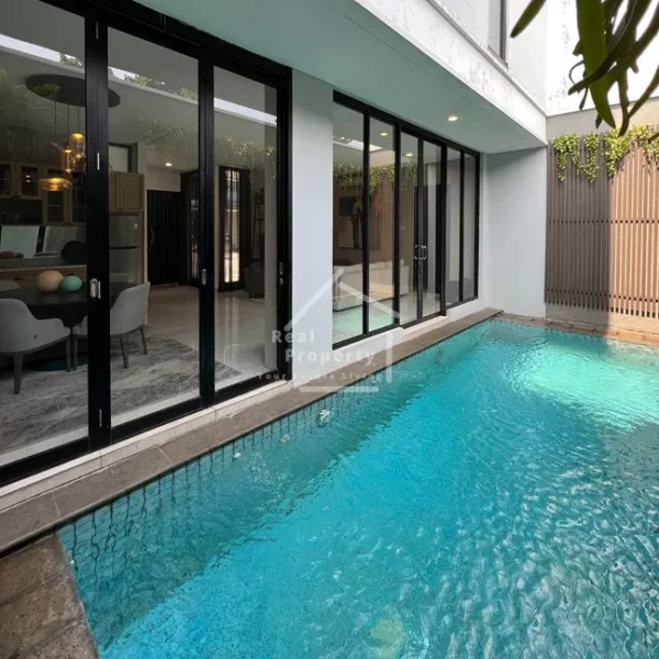 Rumah Kemang Townhouse Modern Minimalis LB 245 (2)