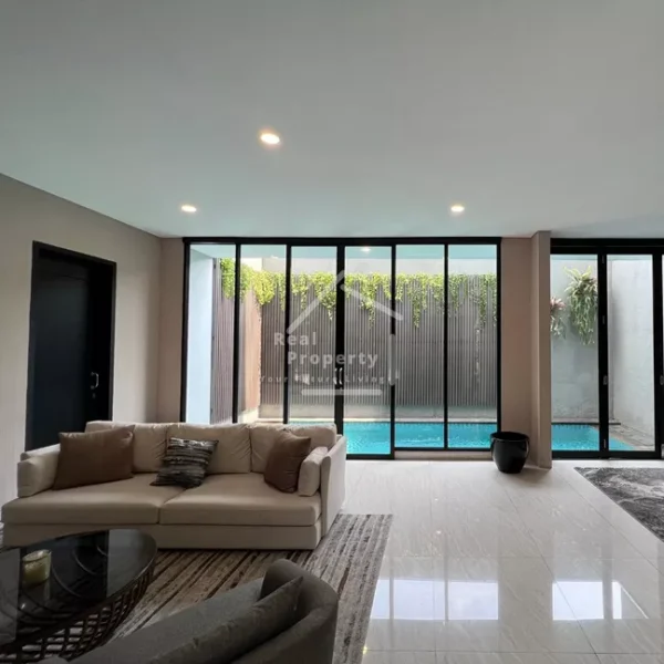 Rumah Kemang Townhouse Modern Minimalis LB 245 (6)