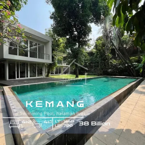 Rumah Kemang Tropical Modern