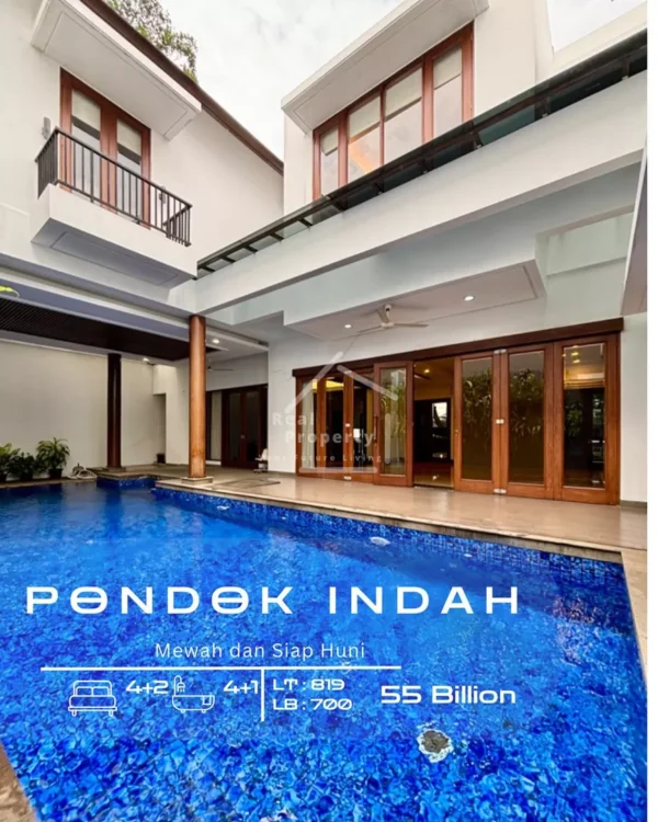 Rumah Pondok Indah Contemporary Tropical (2)