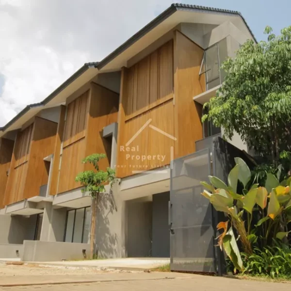 Rumah Pondok Indah Townhouse Modern Minimalis LB180 (1)