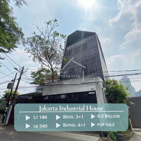 Rumah kemang Industial House LB 540