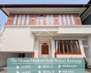 Rumah kemang Modern Style Resort LB 600