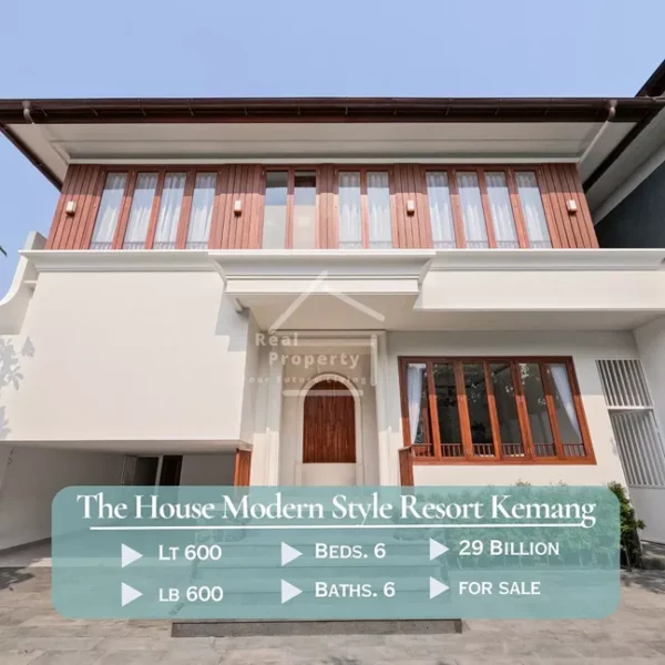 Rumah kemang Modern Style Resort LB 600