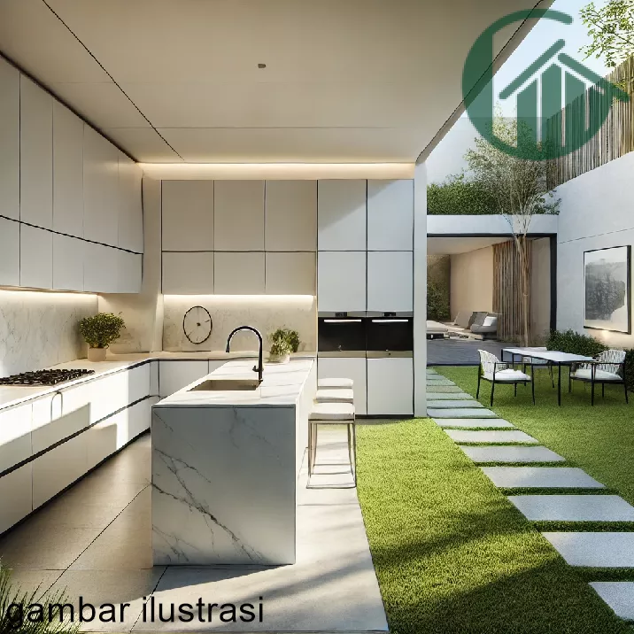 Dapur Dan Taman Belakang Rumah Minimalis