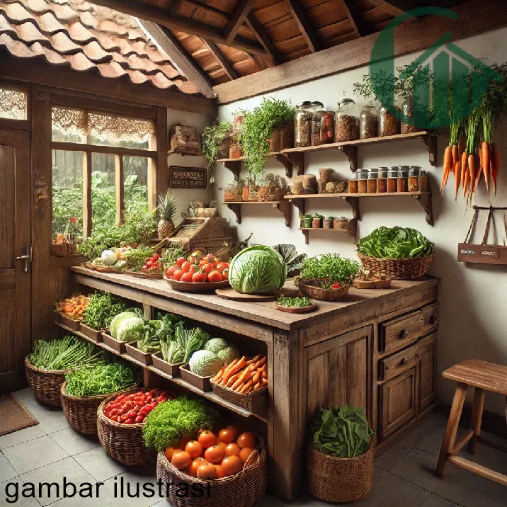 Desain Warung Sayuran Di Rumah