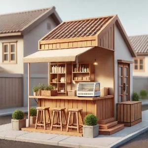 Desain Warung Sederhana Depan Rumah