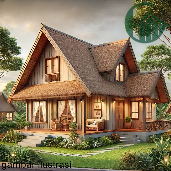 Gambar Rumah Kampung Sederhana Tapi Cantik 3 Kamar