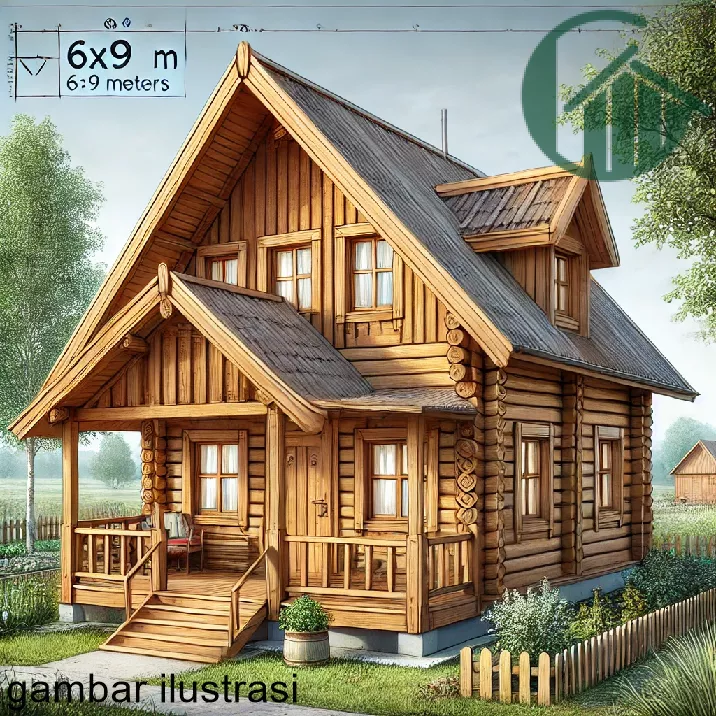 Gambar Rumah Kayu Sederhana Ukuran 6x9 Di Kampung