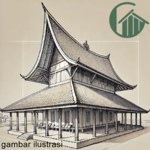 Sketsa Rumah Joglo