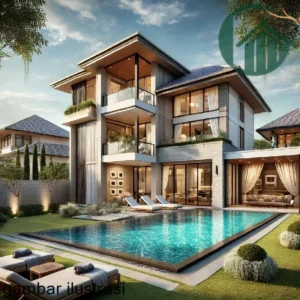 Harga Rumah Mewah 2 Lantai Dengan Kolam Renang Di Jakarta