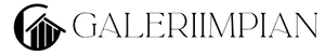 GALERI IMPIAN logo with text transparant