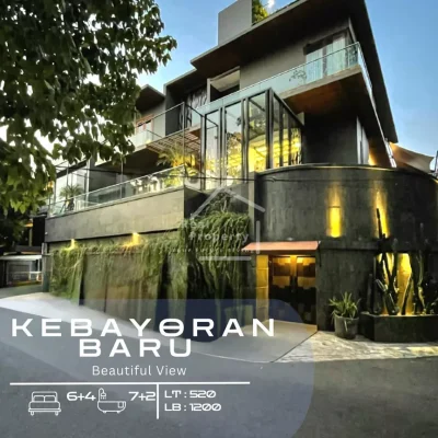 For Sale Rumah Kebayoran Baru Modern Kontemporer (1)