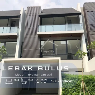 Rumah Lebak Bulus Modern Minimalis