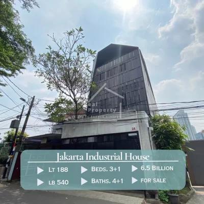 Rumah kemang Industial House LB 540