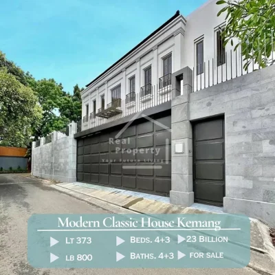 Rumah kemang Modern Classic LB800